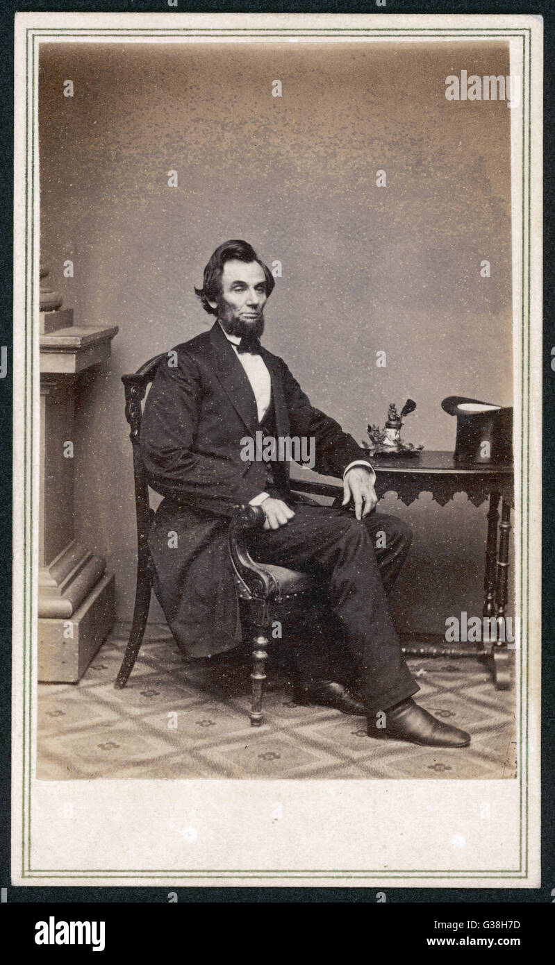 Abraham Lincoln Banque D'Images