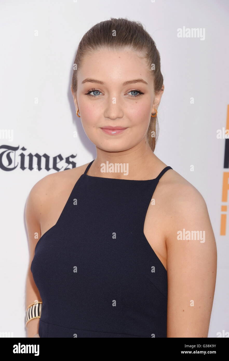 Hollywood, Californie. 7 juin, 2016. HOLLYWOOD, CA - JUIN 07 : L'actrice Lauren Esposito assiste à la première de 'l'illusionnisme 2' au cours de la 2016 Los Angeles Film Festival au théâtre chinois de Grauman, IMAX le 7 juin 2016 à Hollywood, Californie. | Verwendung weltweit © dpa/Alamy Live News Banque D'Images