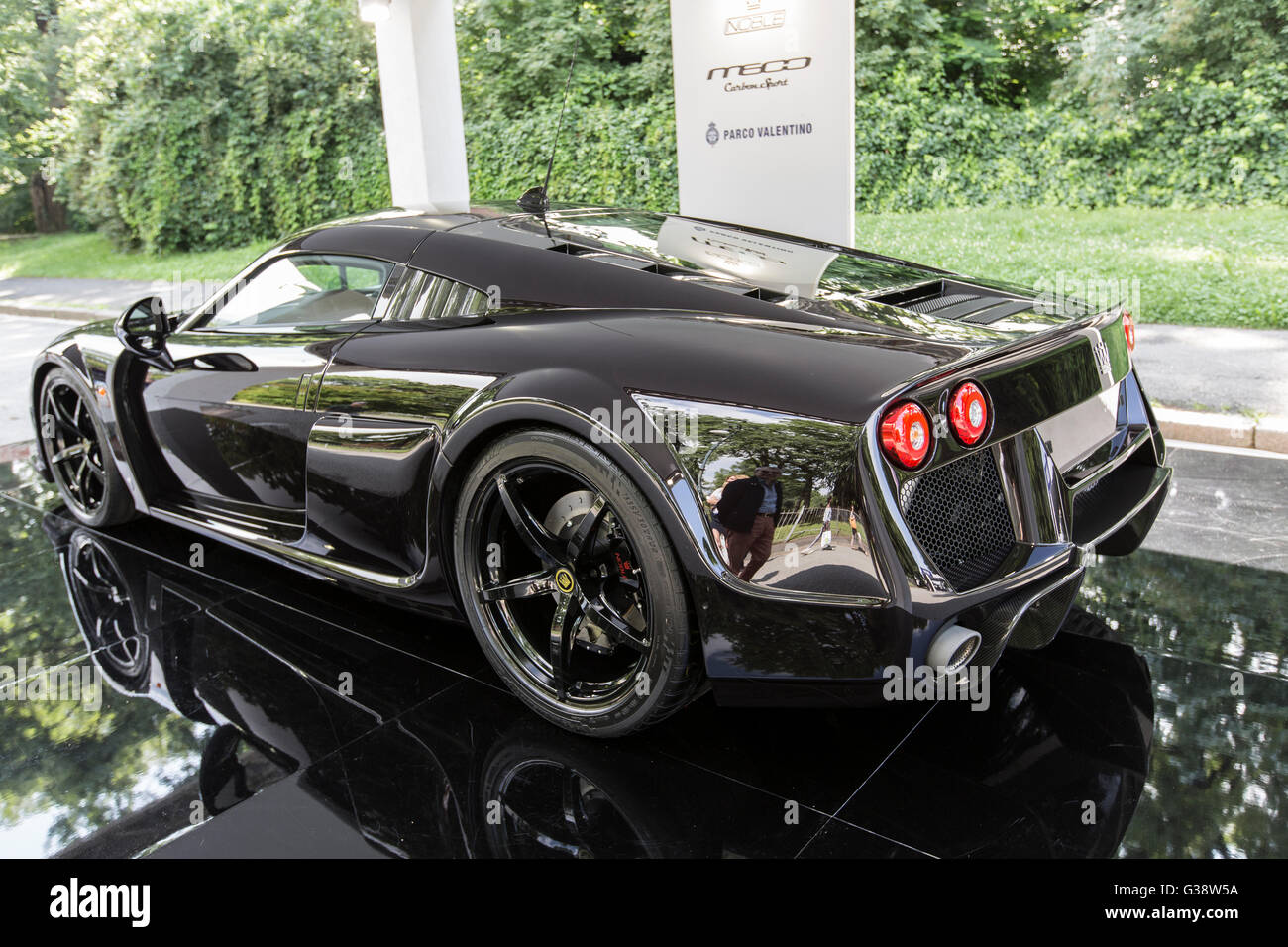 Turin, Italie. 09Th Juin, 2016. Salon de l'automobile de Turin, du 8 au 12 juin 2016.Noble M600 Crédit : RENATO VALTERZA/Alamy Live News Banque D'Images