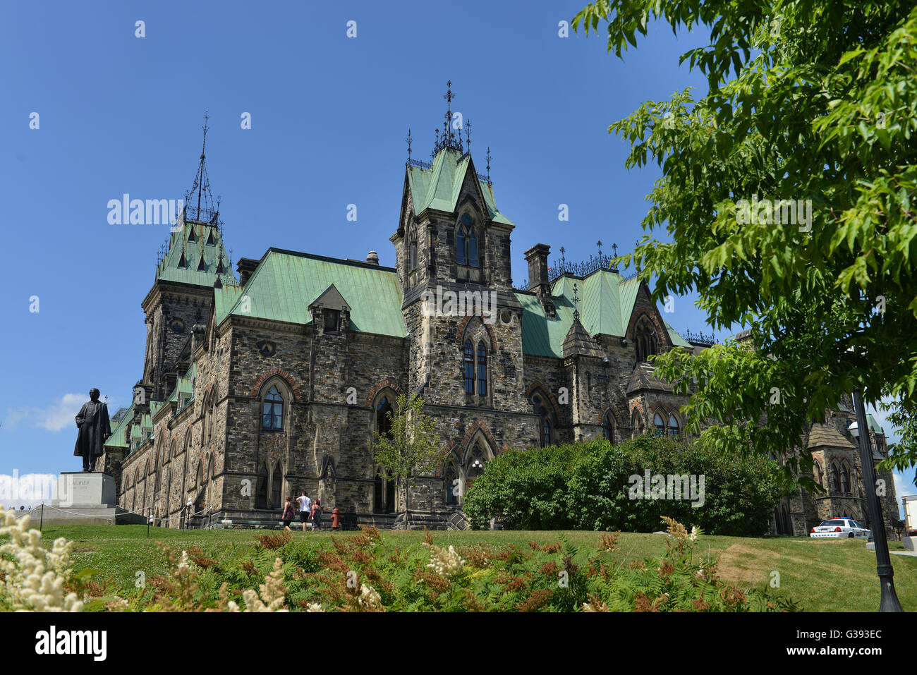 Bâtiment de l'Est, le Parlement, Ottawa, Ontario, Canada Banque D'Images