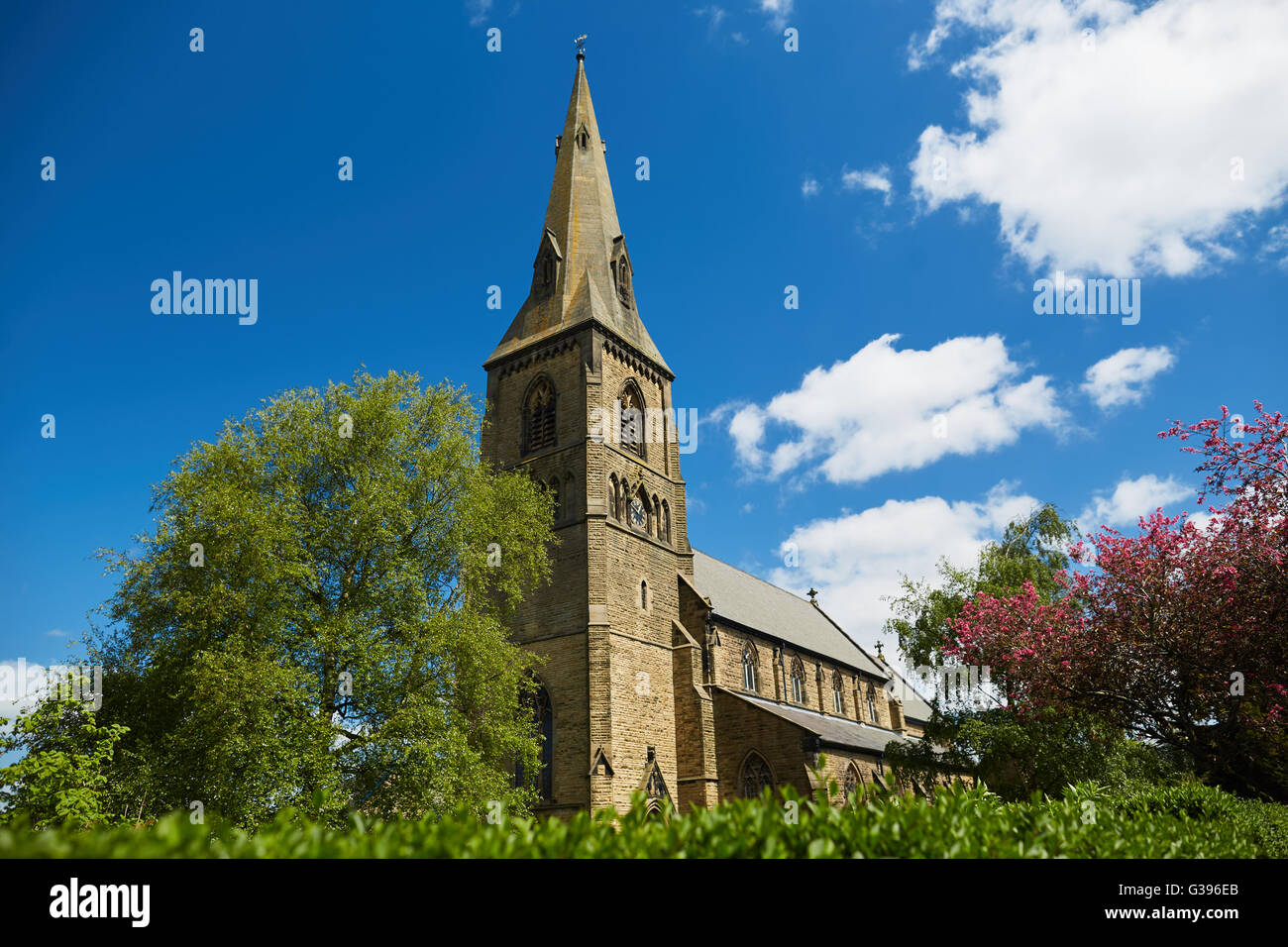 L'église Holy Trinity Tarleton lancashire Holy Trinity Church, église anglicane Tarleton est un qui se dresse dans le village de Tar Banque D'Images