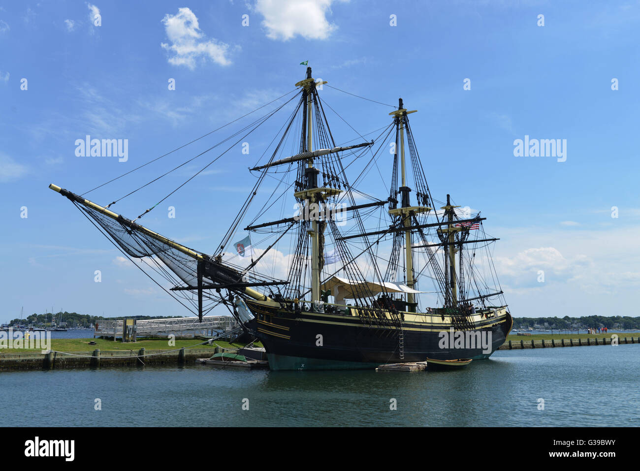 L'amitié de Salem, port, Salem, Massachusetts, USA Banque D'Images