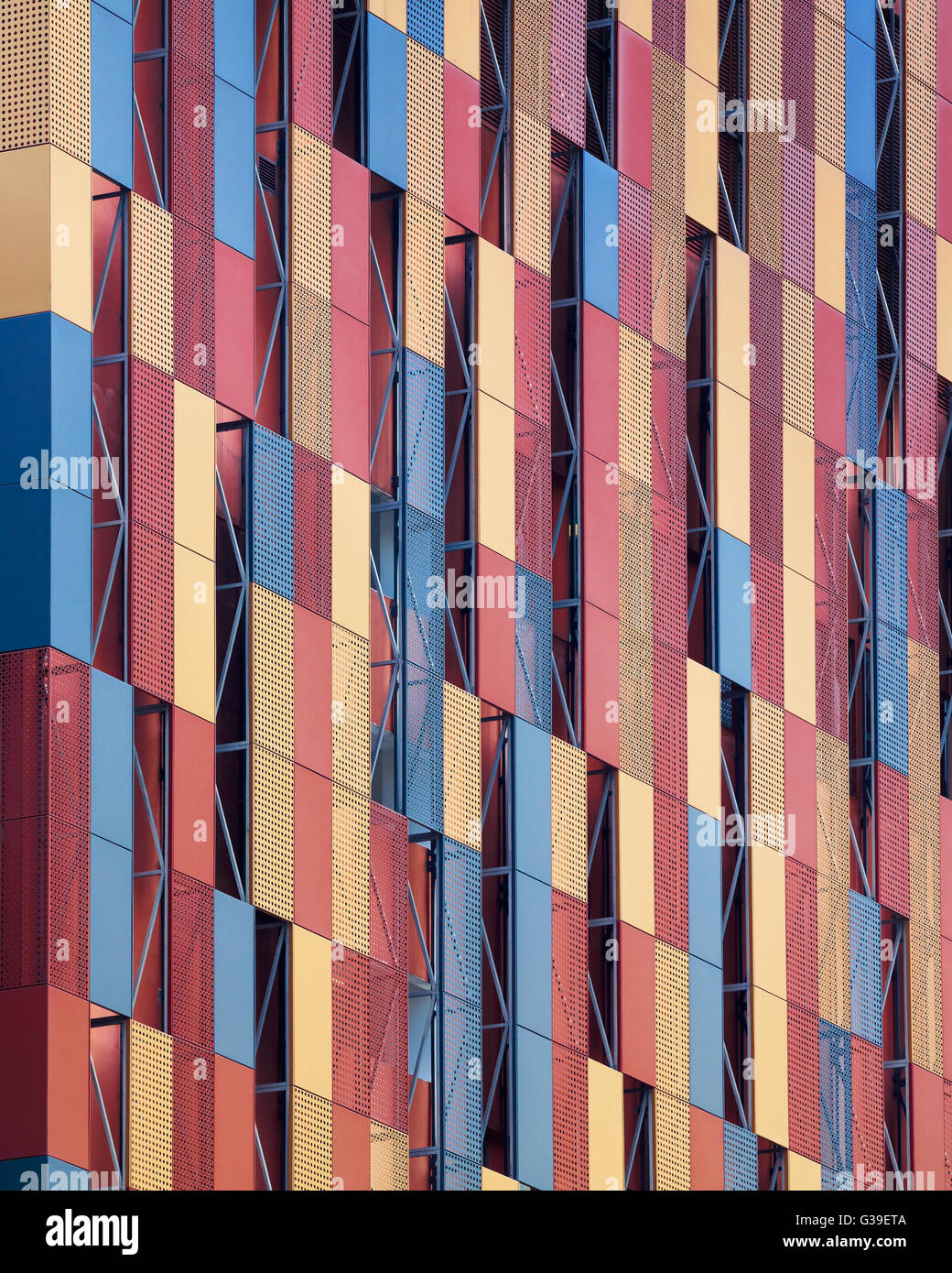 Résumé fond architectural Banque D'Images