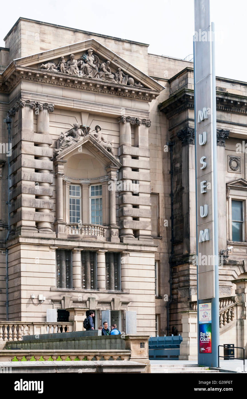 Musée du monde, Liverpool. Banque D'Images