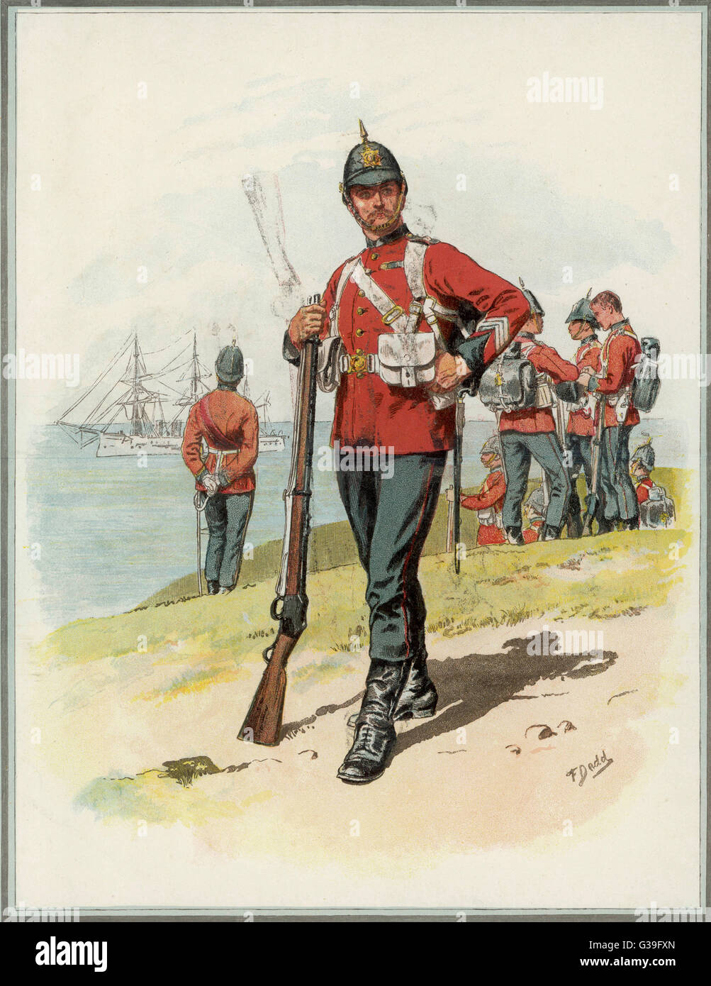 Light infantry Banque de photographies et d’images à haute résolution ...