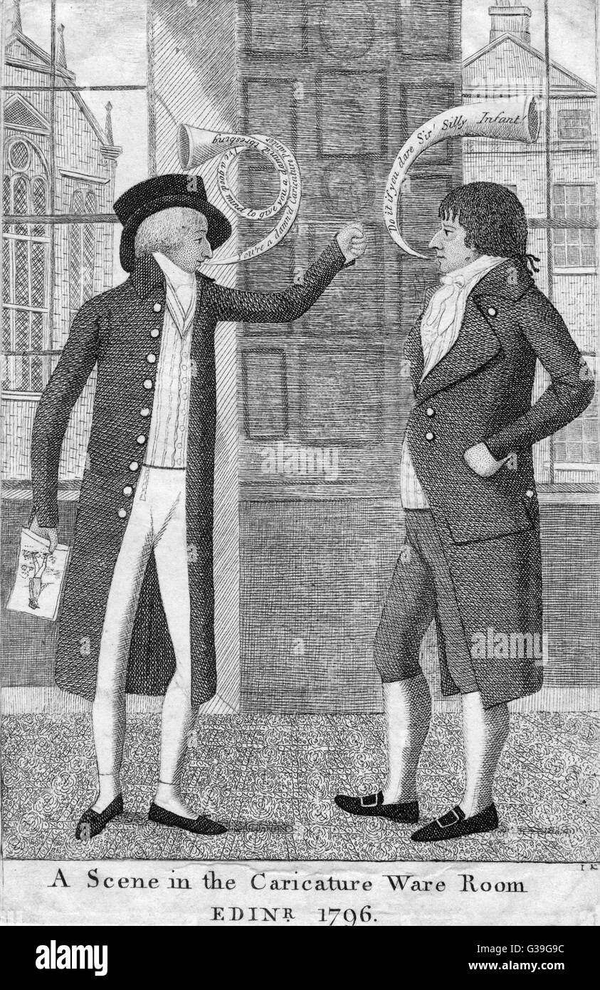 JOHN KAY/CARICATURE RM Banque D'Images