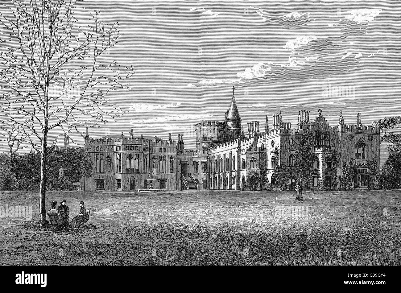 WALPOLE/STRAWBERRY HILL Banque D'Images