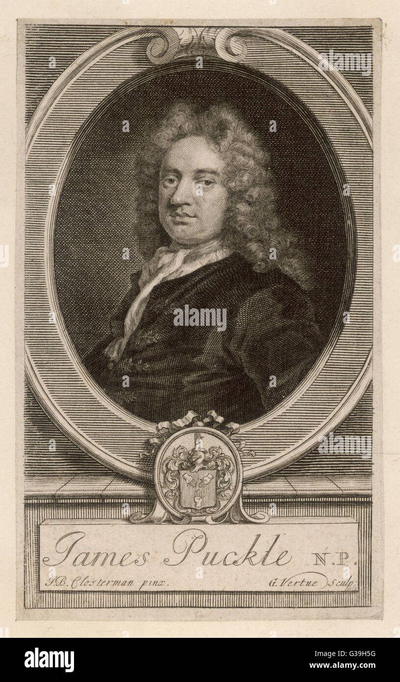 JAMES PUCKLE/1667 - 1724 Banque D'Images