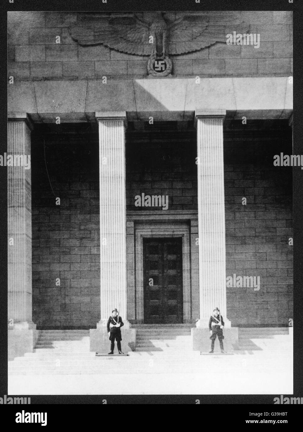 The reich chancellery in wilhelmstrasse in berlin Banque de ...