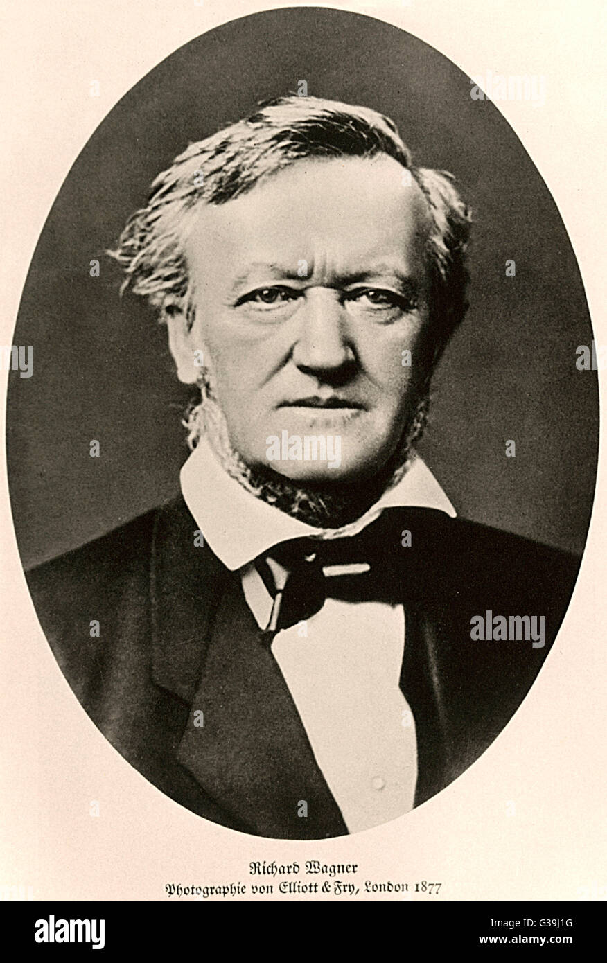 RICHARD WAGNER Banque D'Images