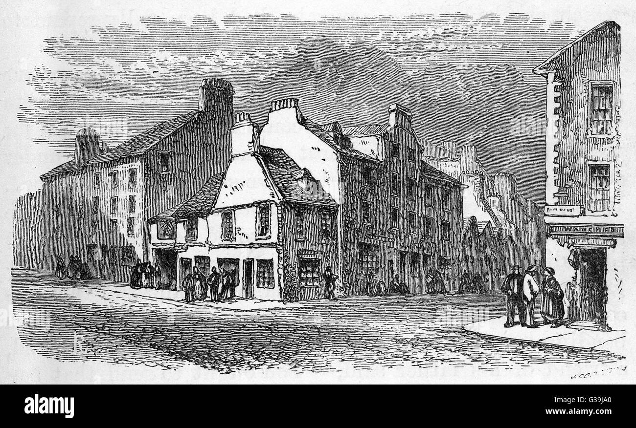 GREENOCK/JAMES WATT INN Banque D'Images
