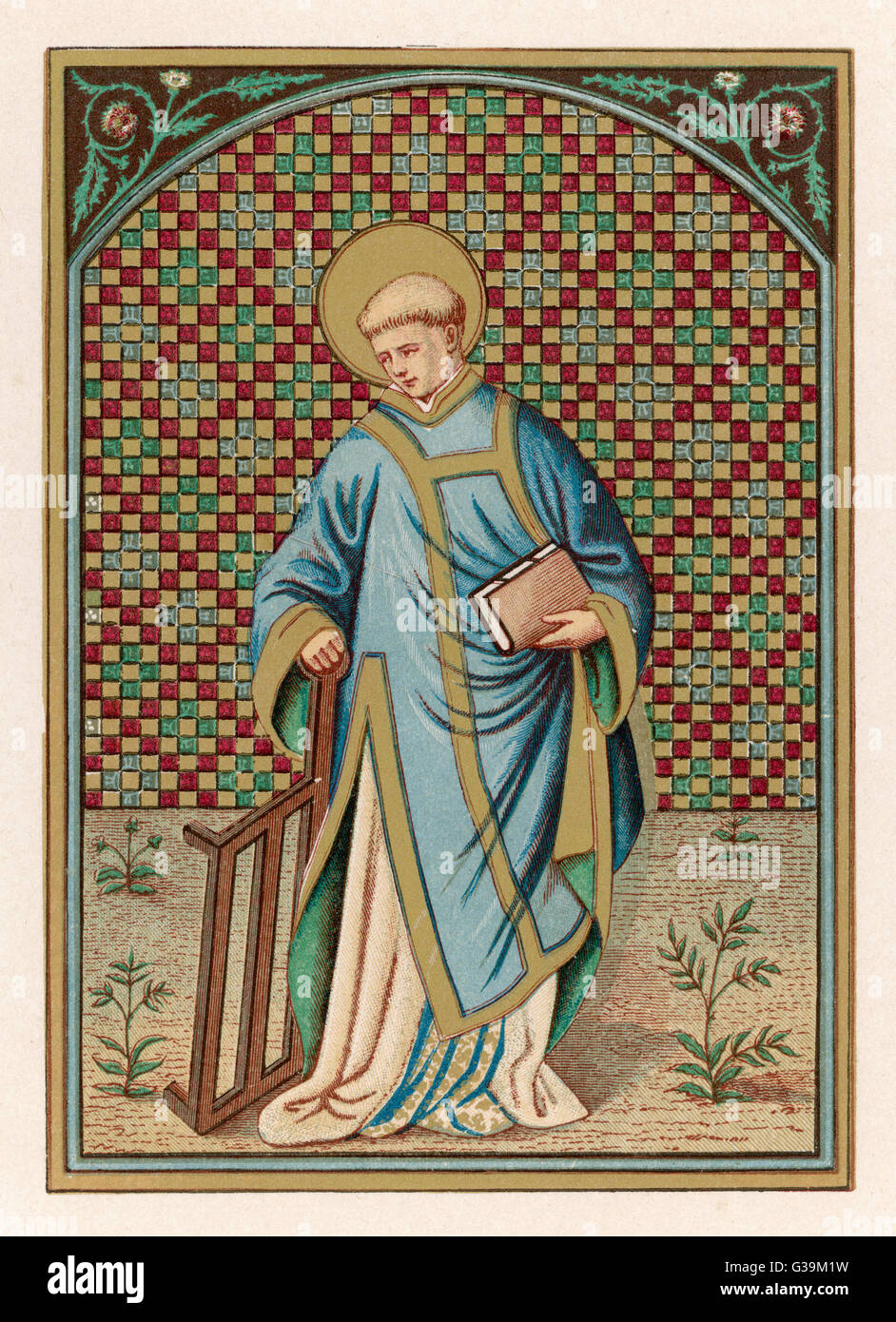 ST LAURENCE DE ROME Banque D'Images