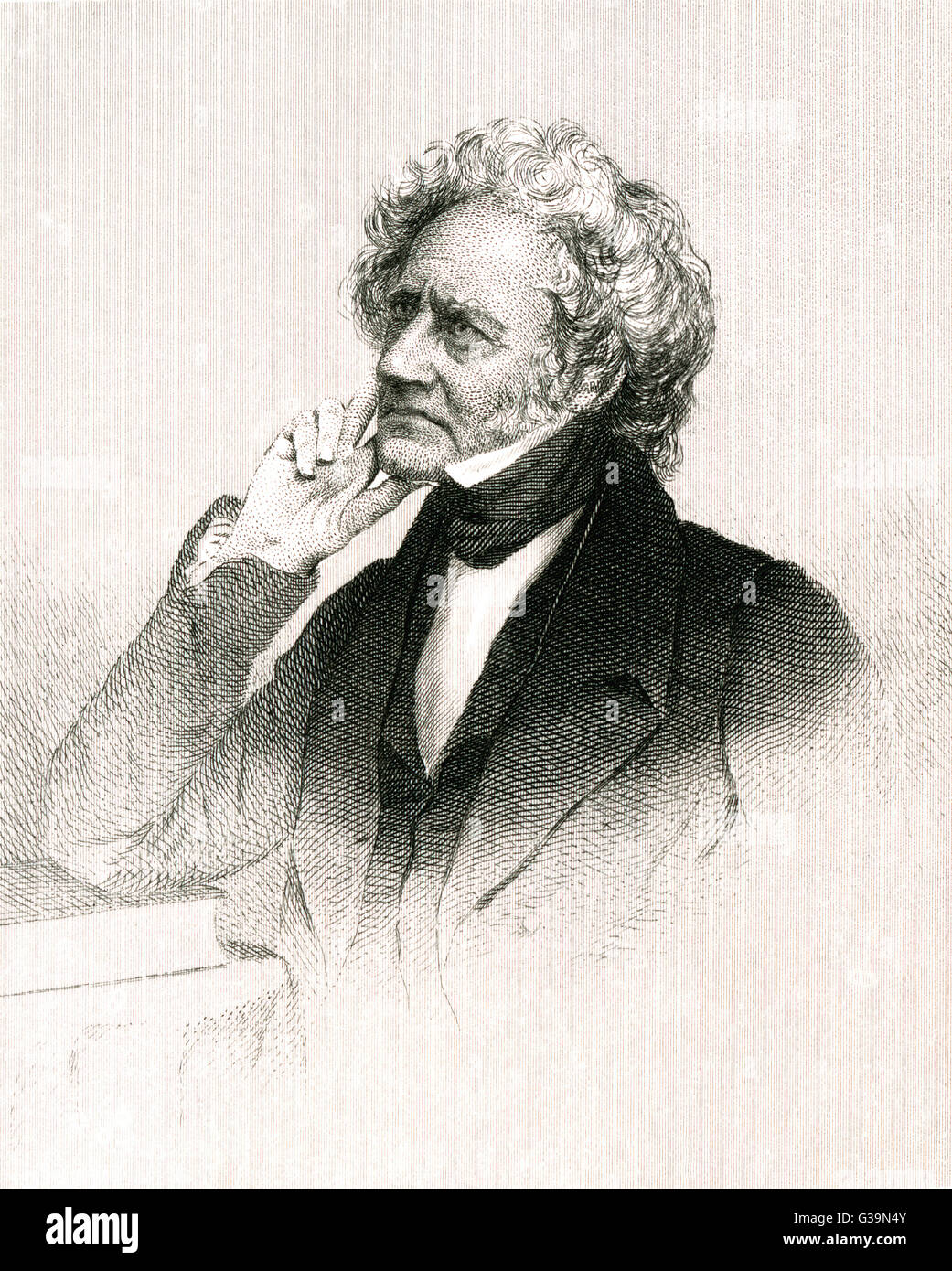 SIR JOHN FREDERICK WILLIAM HERSCHEL Banque D'Images