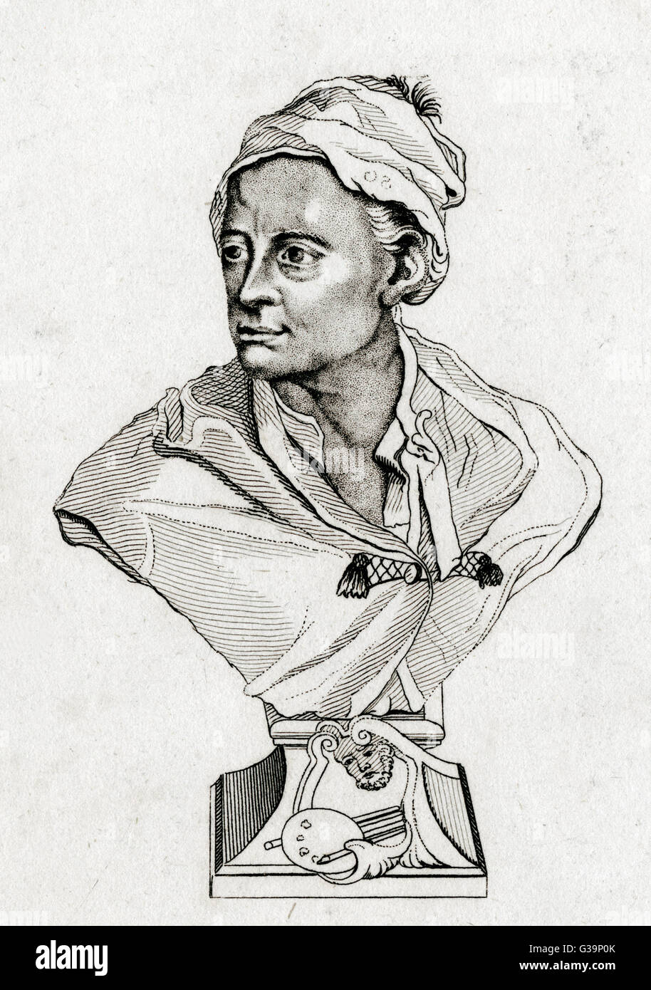 Artiste et graveur William Hogarth Date : 1697 - 1764 Banque D'Images