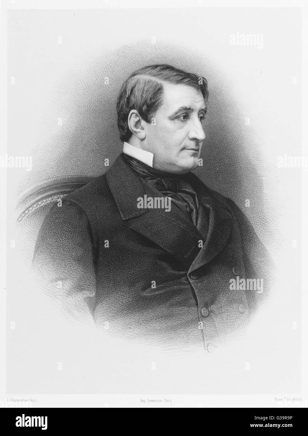 LOUIS-LUCIEN BONAPARTE scientifique français et linguiste Date : 1813 - 1891 Banque D'Images