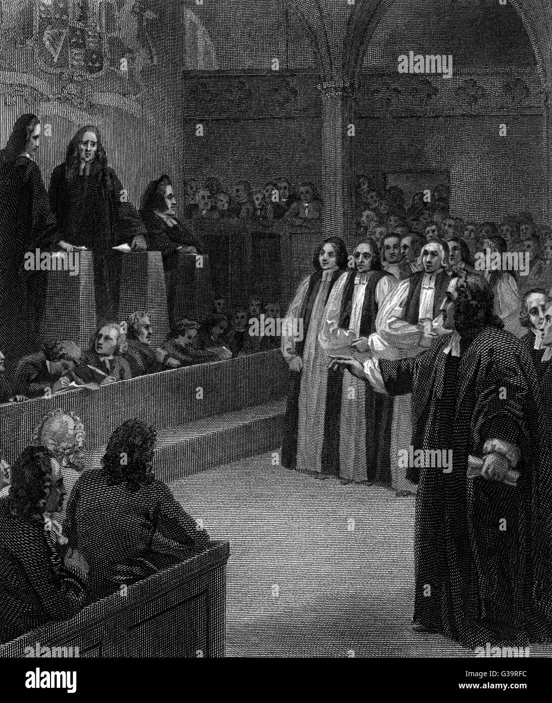 ROYAUME-UNI/SEPT ÉVÊQUES Banque D'Images