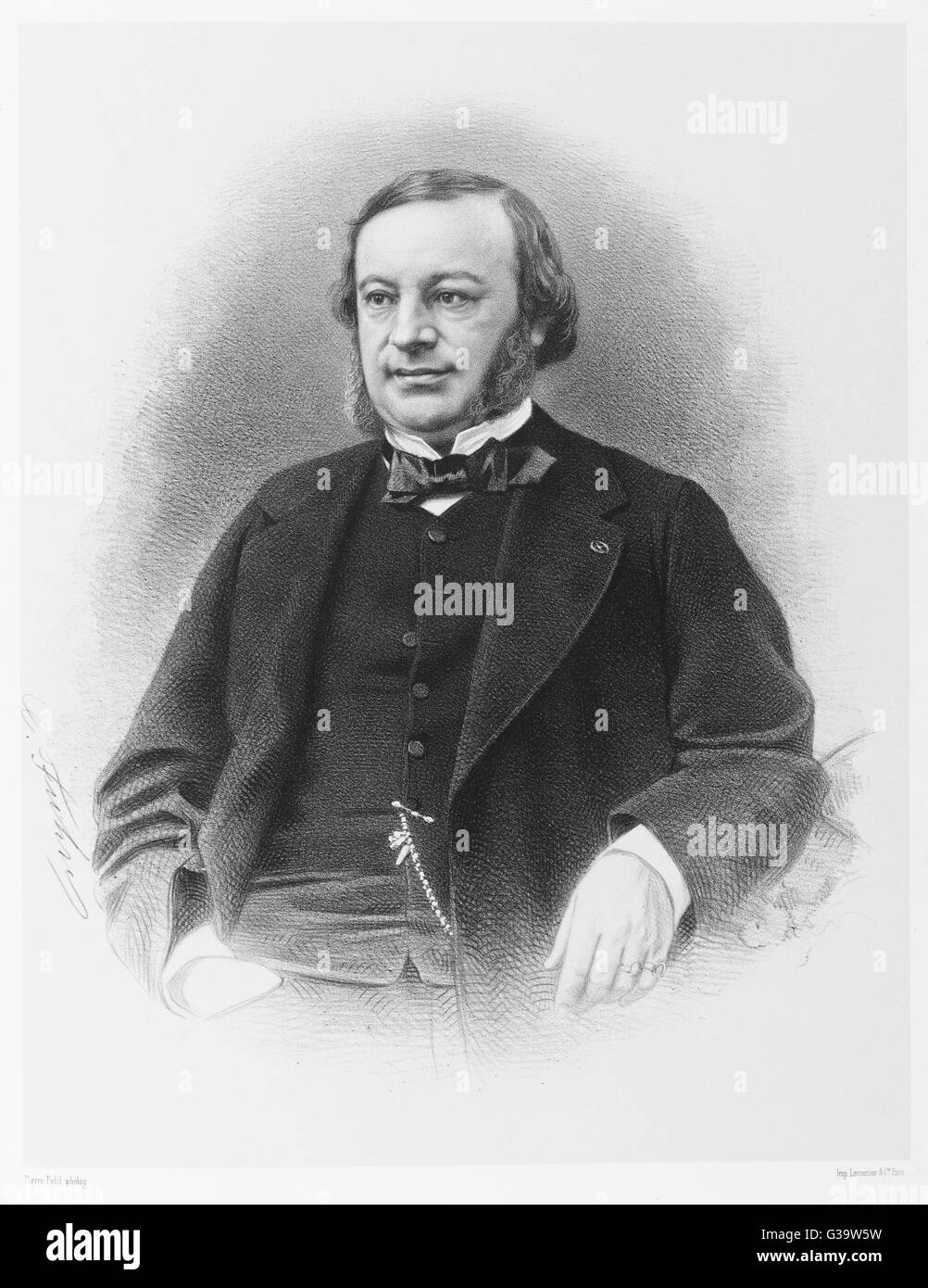 Docteur Auguste Ambroise TARDIEU Banque D'Images