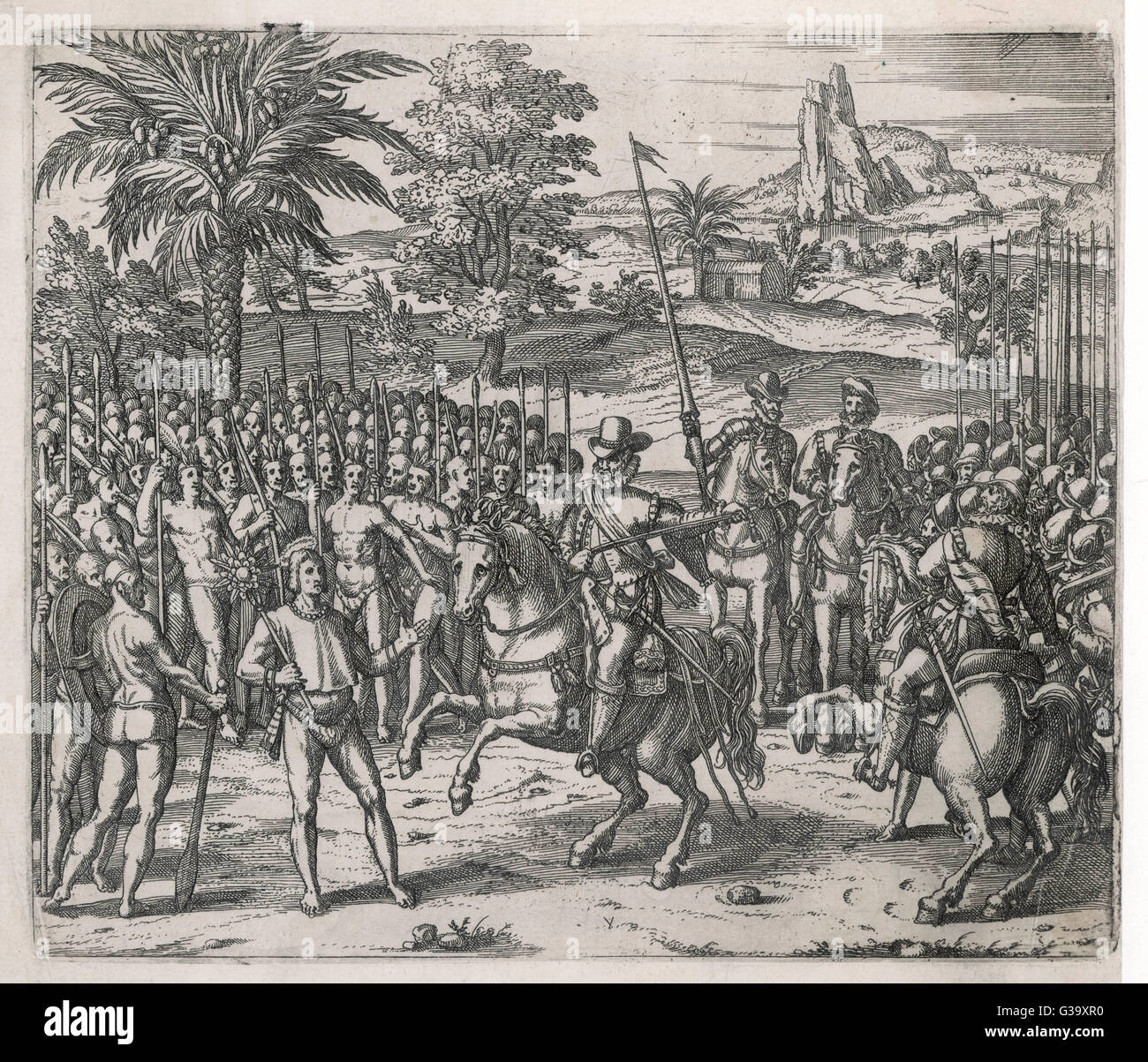 DE SOTO COMME ENVOYÉ 1532 Banque D'Images