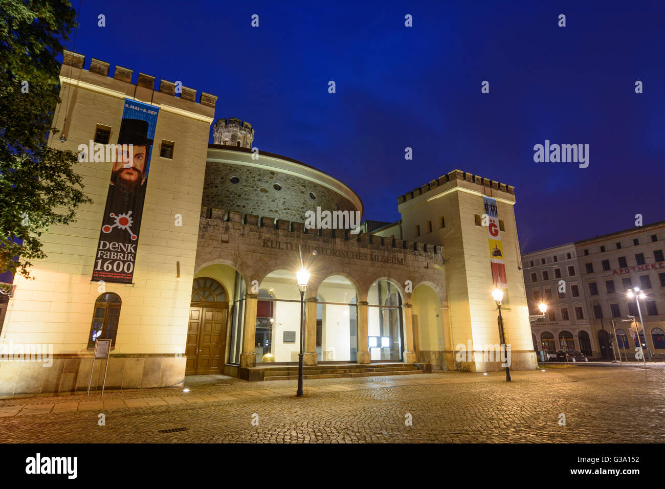 Kaisertrutz , aujourd'hui Musée d'histoire culturelle, de l'Allemagne, Sachsen, Saxe, , Görlitz Banque D'Images