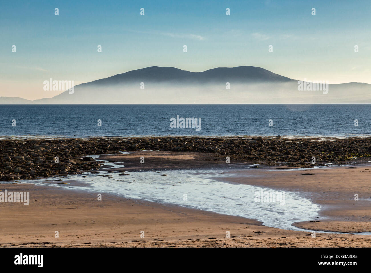 Plage de Inny, près de Waterville Ring of Kerry, Irlande Banque D'Images