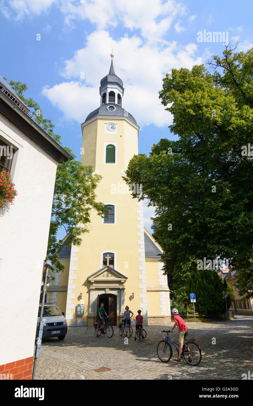 Église, Allemagne, Saxe, Saxe, , Radeburg Banque D'Images