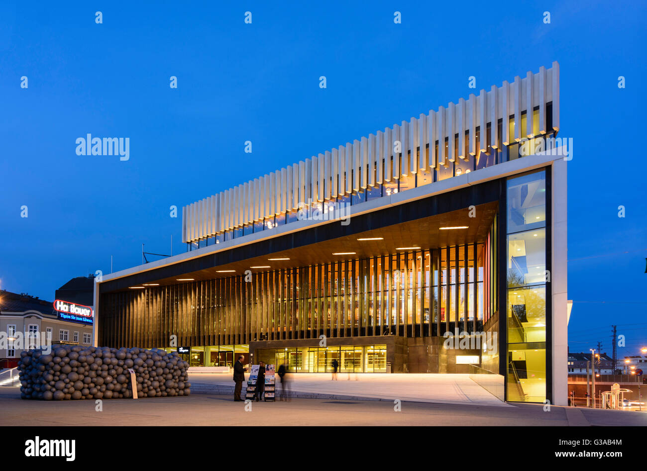 Le théâtre musical, l'Autriche, Niederösterreich, Autriche supérieure, Zentralraum, Linz Banque D'Images