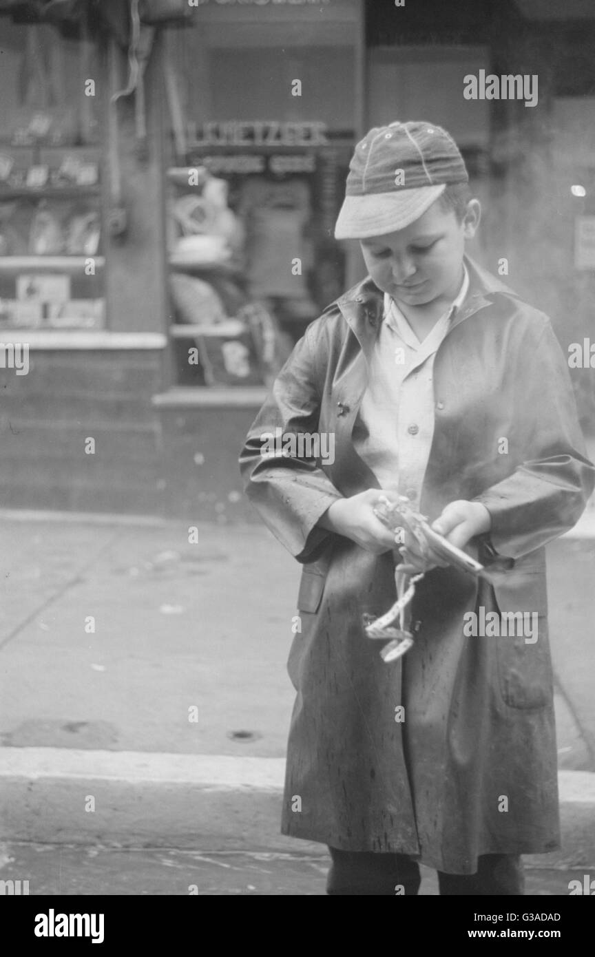 Boys on le 4th juillet, State College, Pennsylvanie Banque D'Images