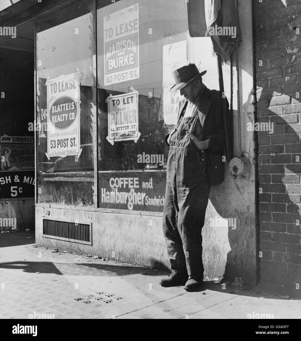 Rangée de patins. Howard Street, San Francisco, Californie Banque D'Images
