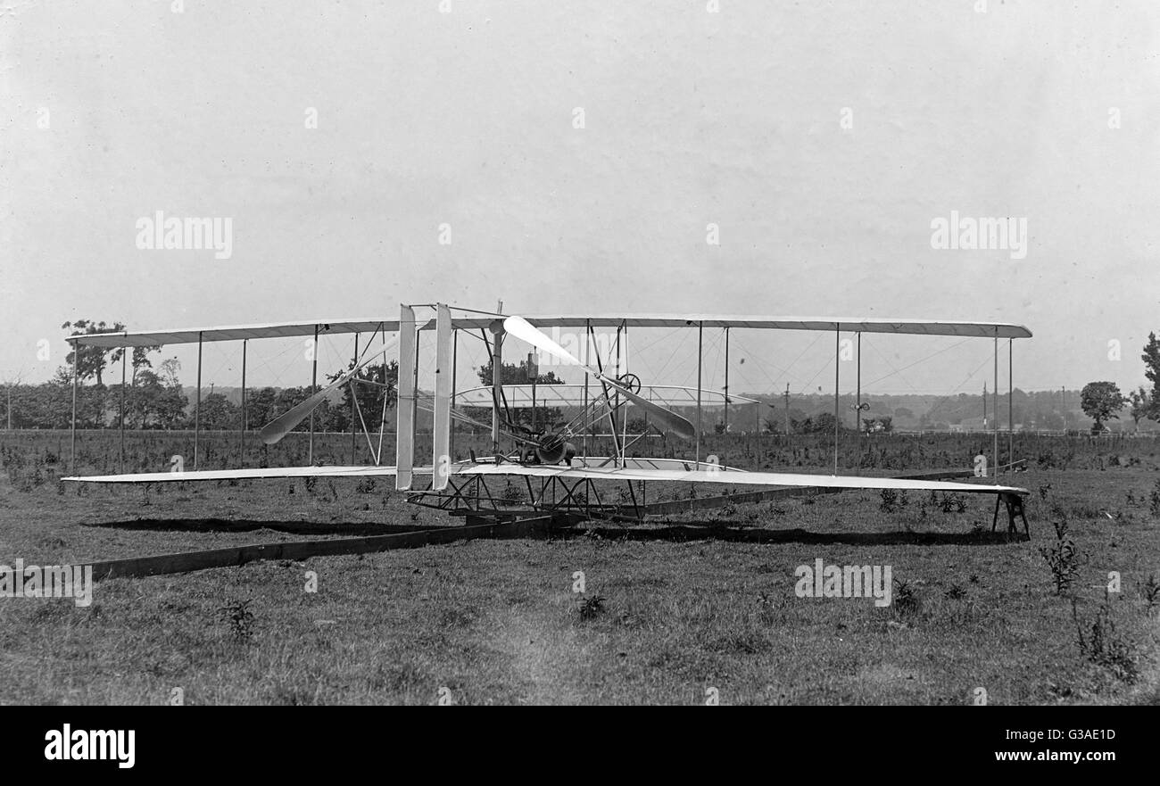 Vue rapprochée de la machine sur la piste de lancement de Huffman PRAIR Banque D'Images