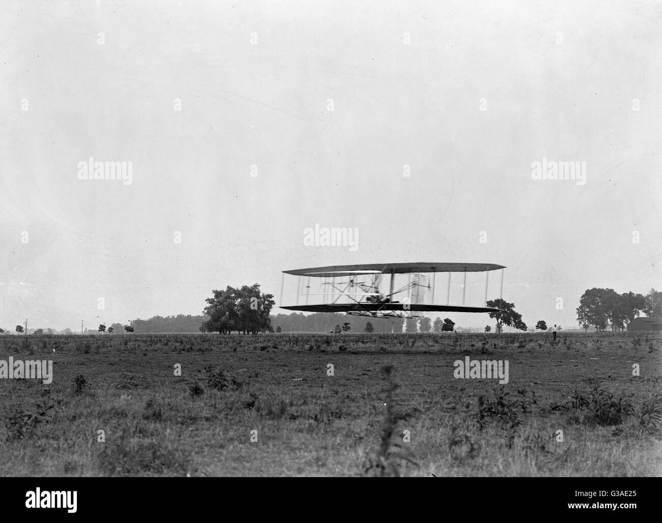 Vol 30 : machine près du sol, pilotage Wilbur, cov Banque D'Images
