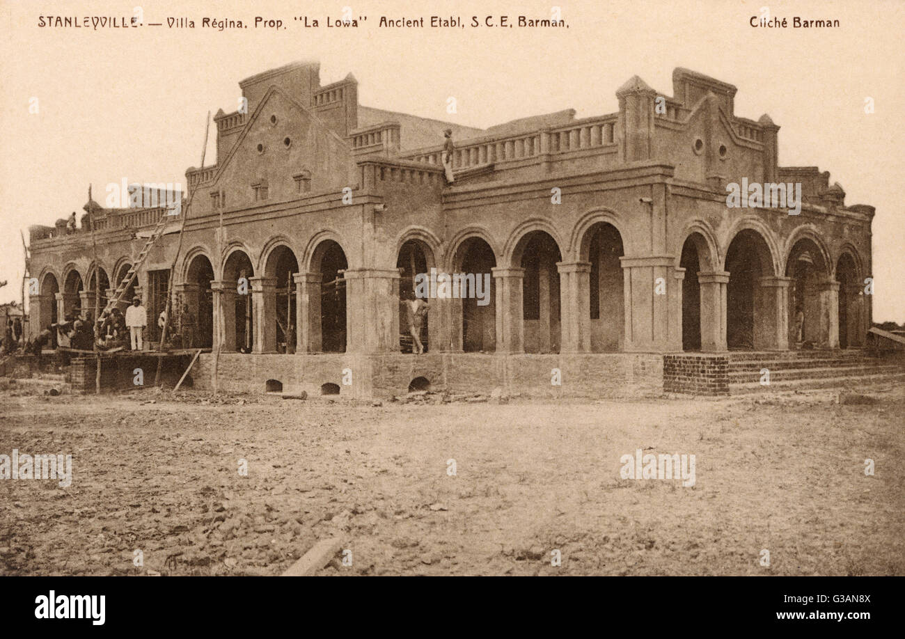 République démocratique du Congo - Stanleyville - marché de la Lowa Banque D'Images