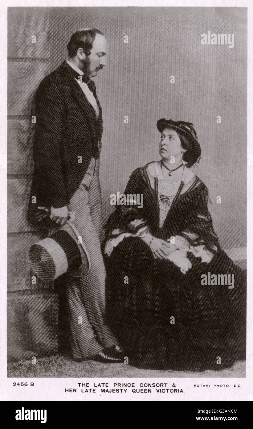 Photo CDV Prince consort Albert d'Angleterre par Mayall