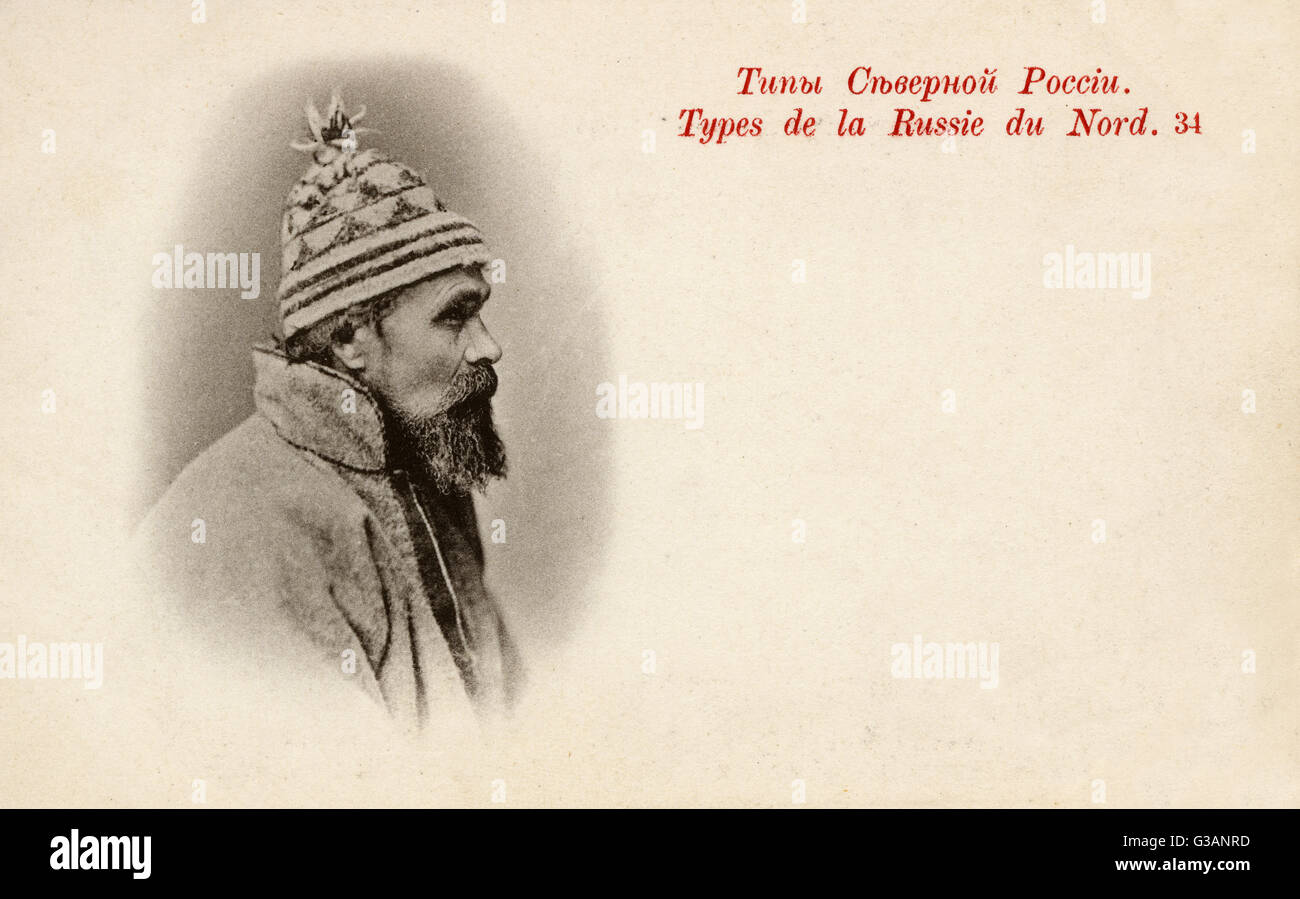 Physionomie - Type russe du Nord (2/2) Banque D'Images
