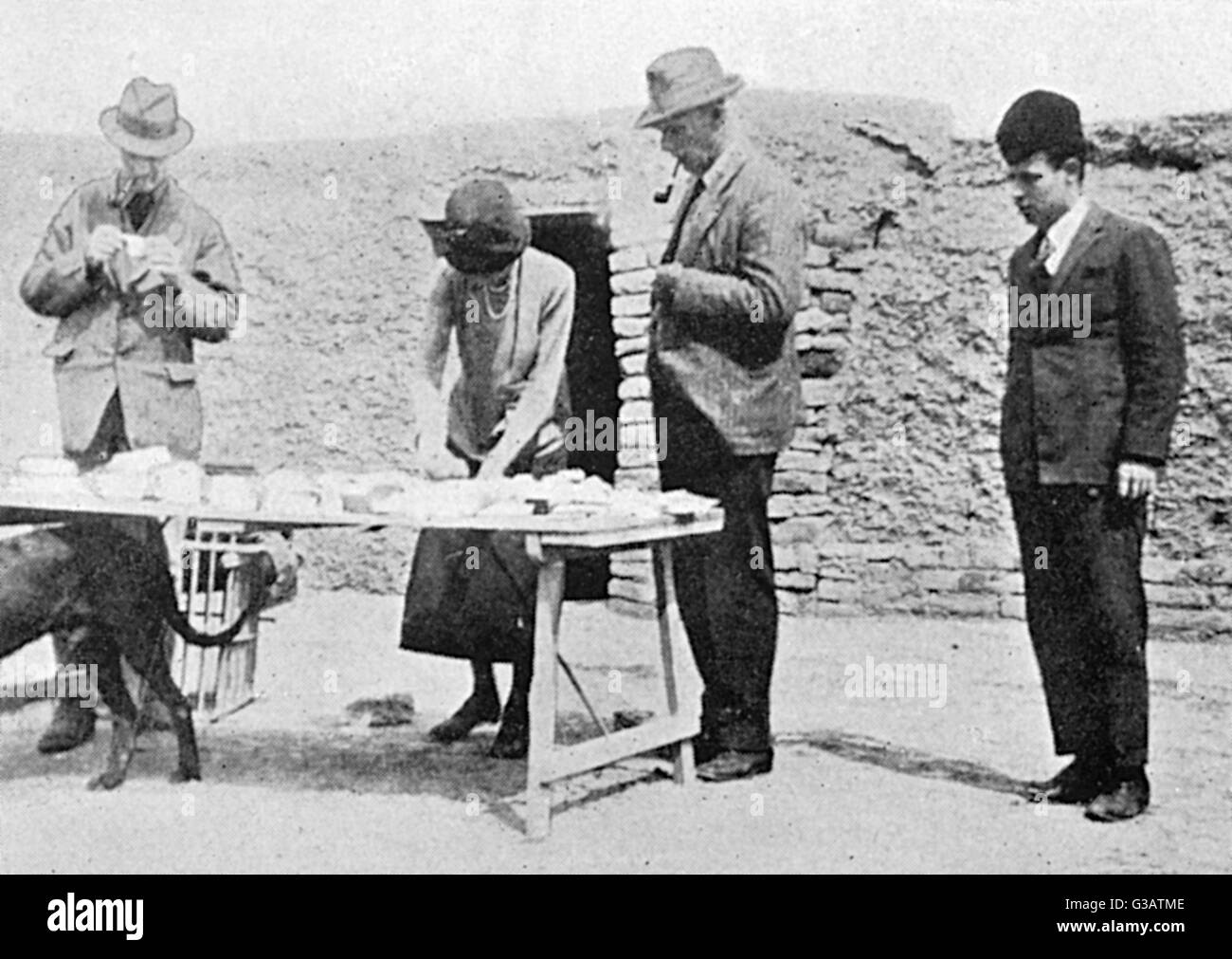 La Division de la recherche - l'Iraq - Archéologie - Gertrude Bell Banque D'Images