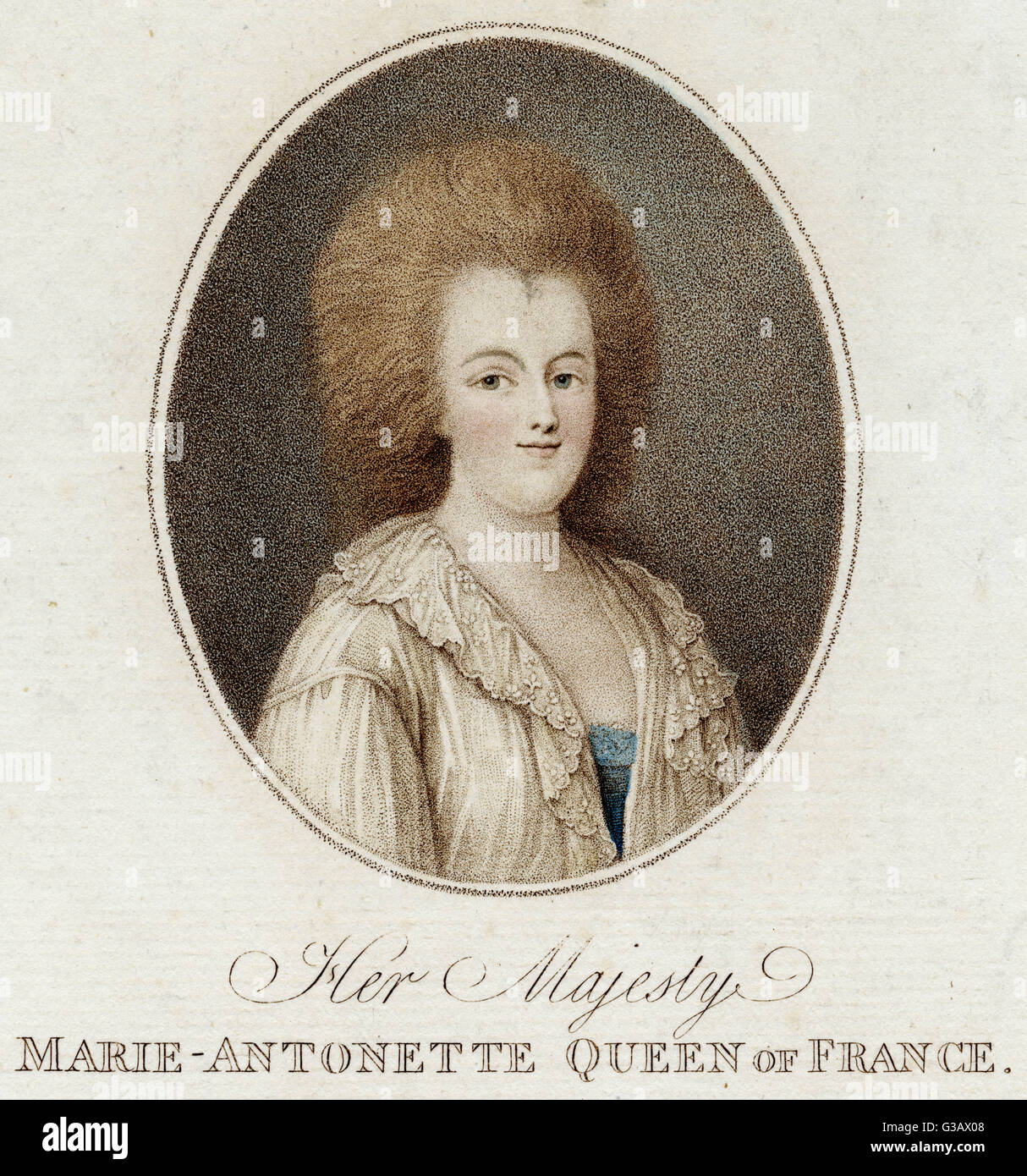 MARIE ANTOINETTE Banque D'Images