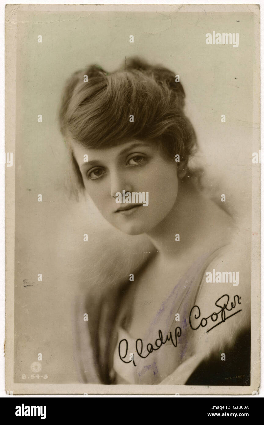 Gladys Cooper Banque D'Images