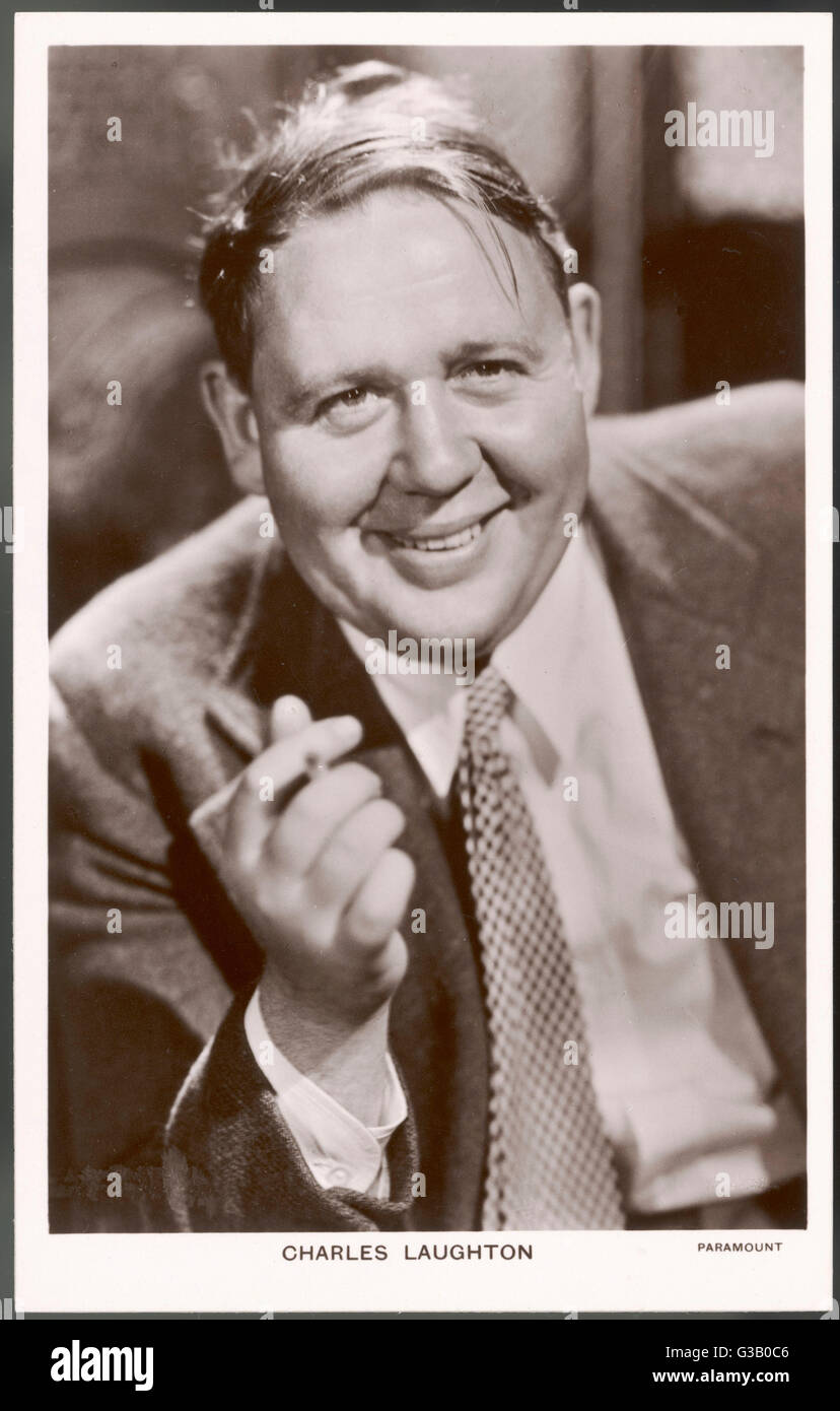 CHARLES LAUGHTON Banque D'Images