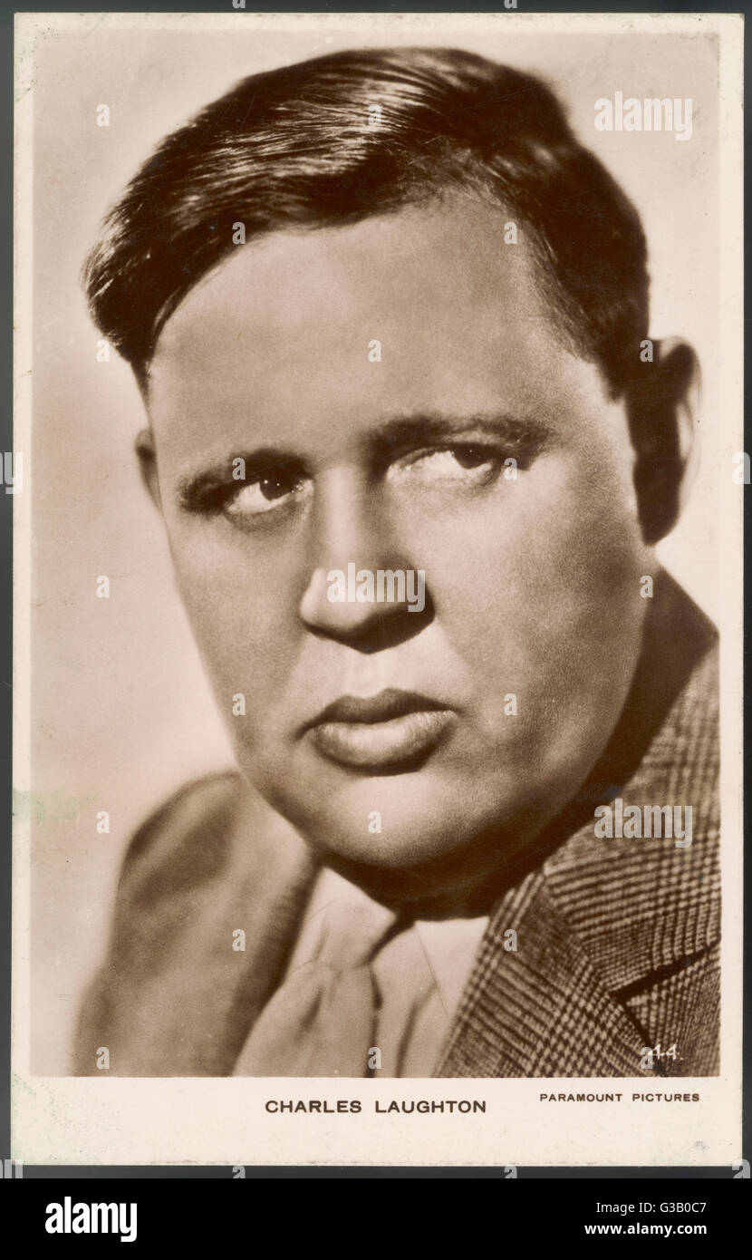 CHARLES LAUGHTON Banque D'Images