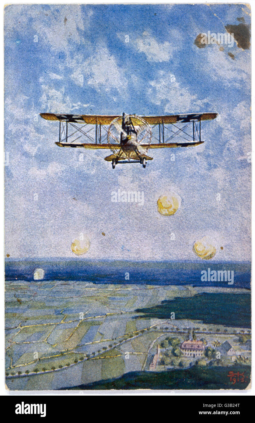 ALBATROS ALLEMAND, 1917 Banque D'Images