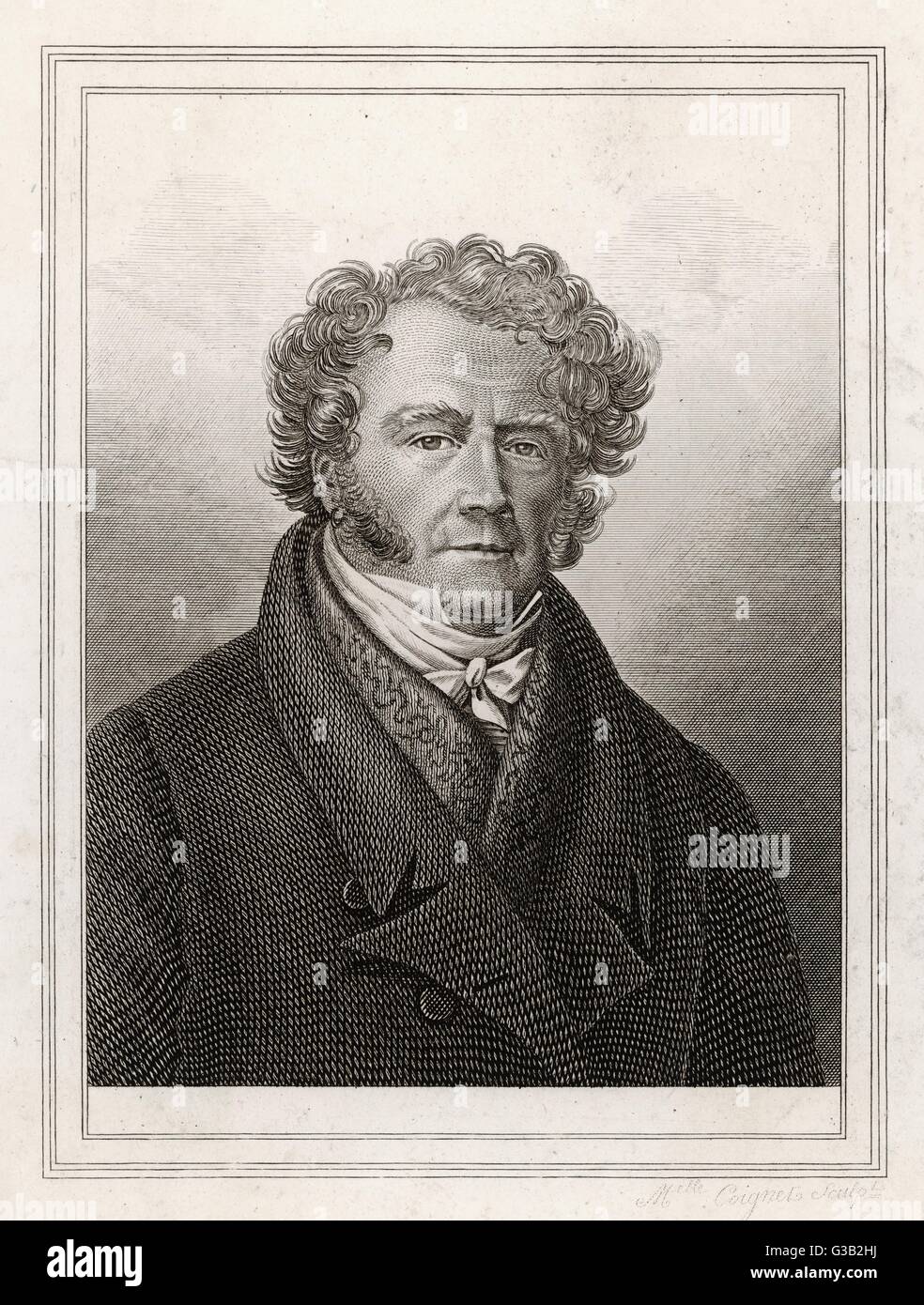 François-EUGÈNE VIDOCQ policier français Date : 1775 - 1857 Banque D'Images