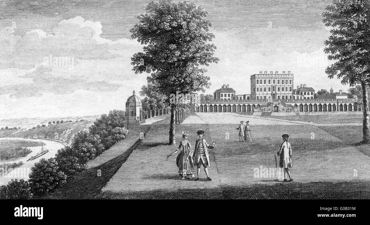 Cliveden House, dans le Buckinghamshire Date : vers 1750 Banque D'Images