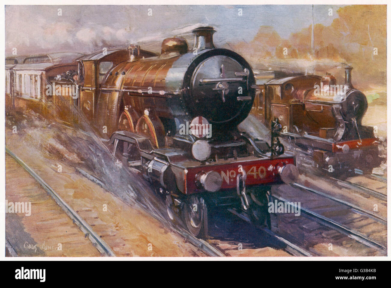 SOUTHERN BELLE EXPRESS Banque D'Images