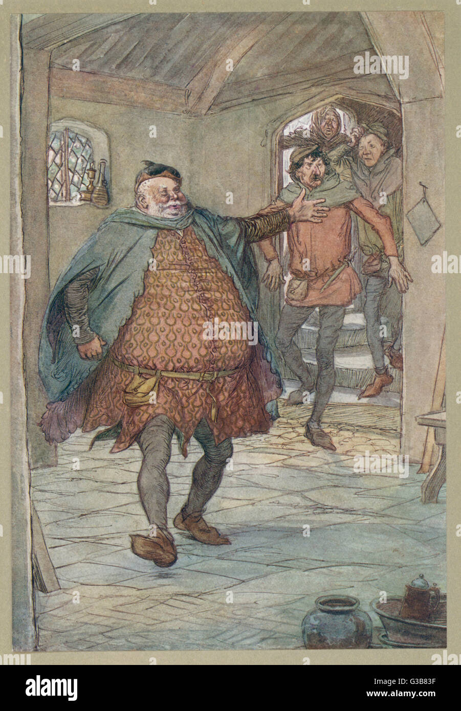 ÉPOUSES DE WINDSOR/FALSTAF Banque D'Images