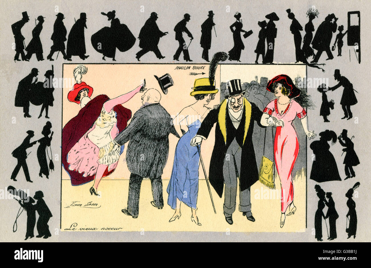 SOCIAL/ROUES AU MOULIN Banque D'Images