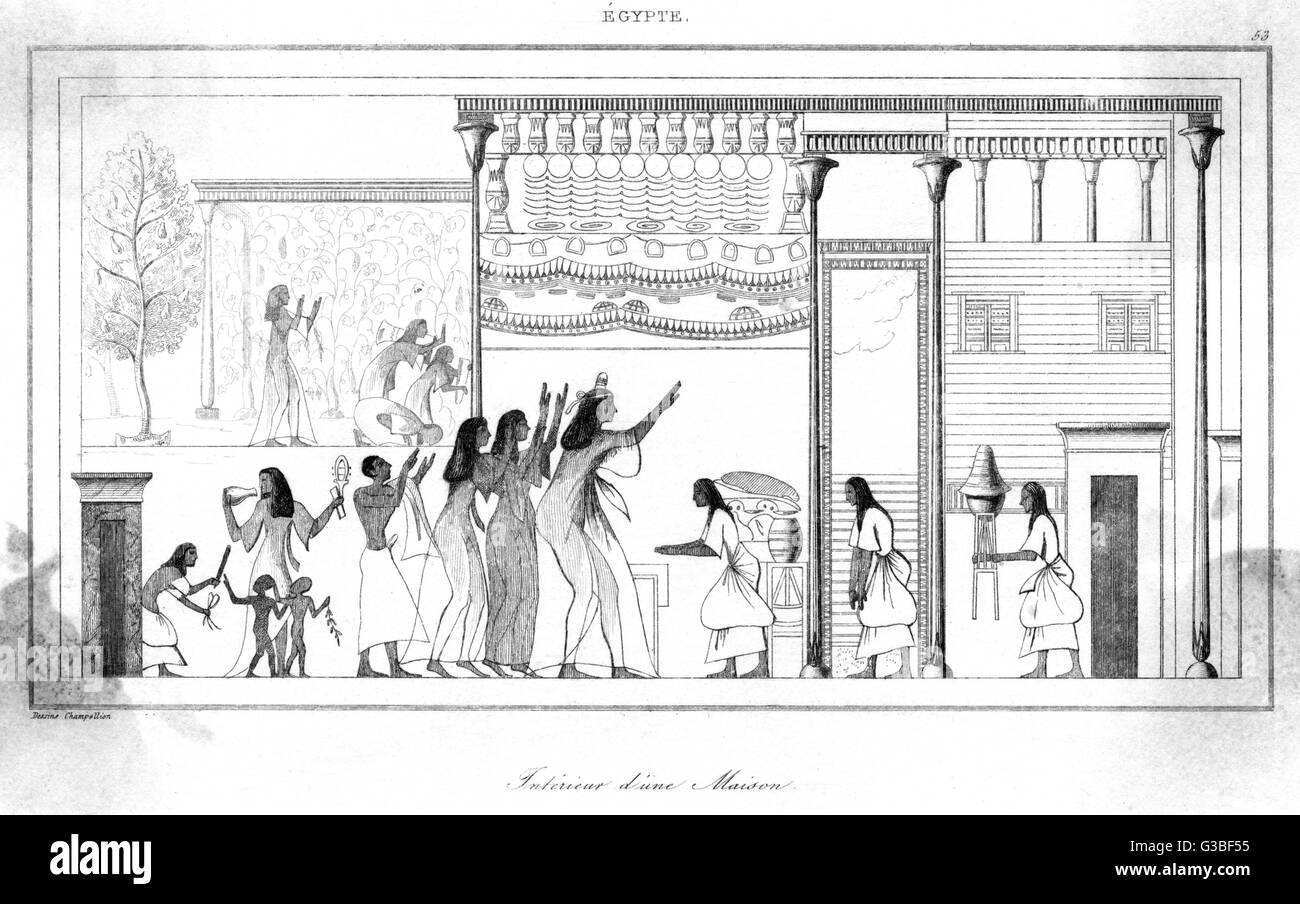L’Egypte ancienne Banque D'Images