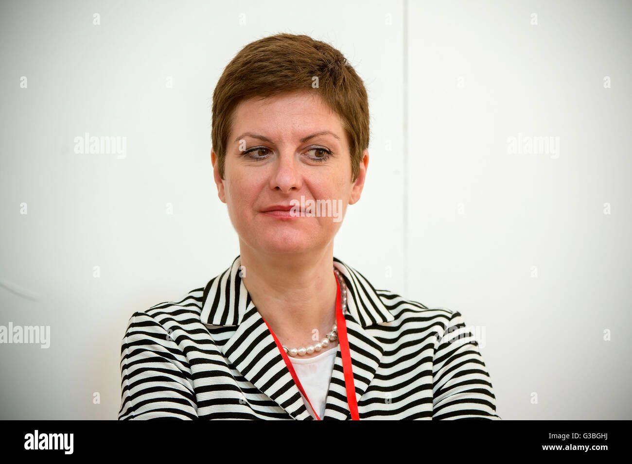 Silvia Fregolent, membre du Parlement, Italie Banque D'Images