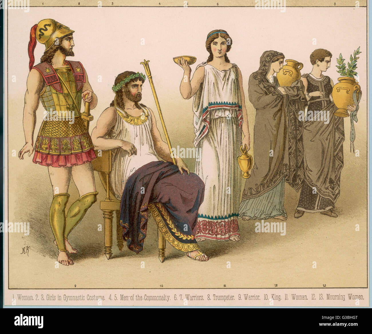 Ancient greek costumes Banque de photographies et d'images à haute  résolution - Alamy