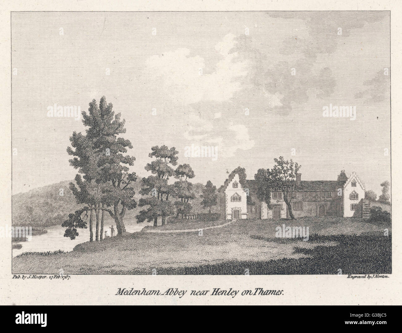 ABBAYE DE MEDMENHAM 1 Banque D'Images