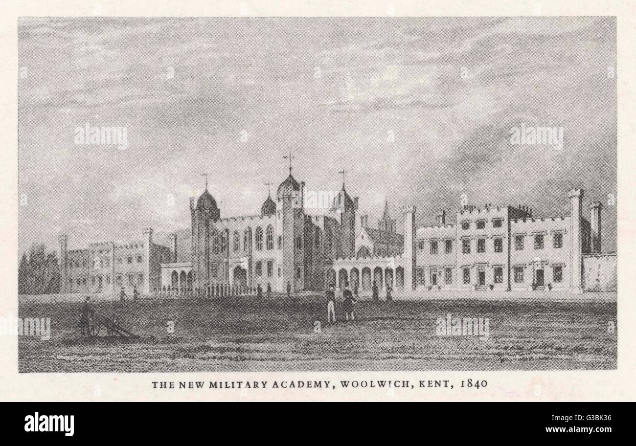 NOUVELLE ACADÉMIE MILITAIRE Banque D'Images