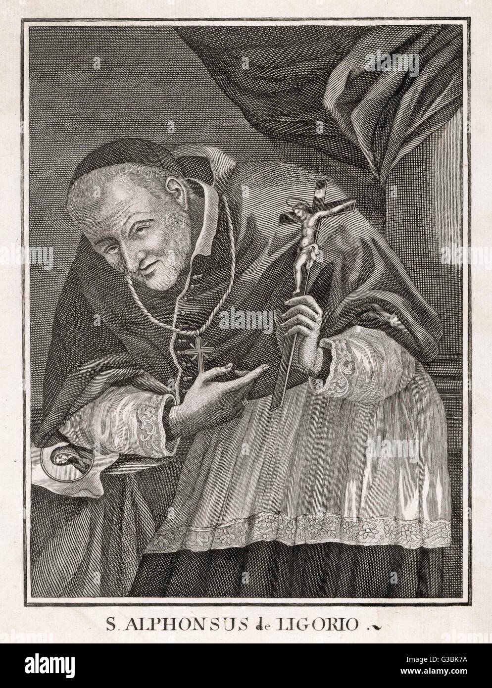 Saint alfonso maria de liguori Banque d'image et photos Alamy